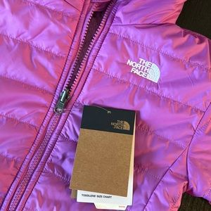 Toddler 6 reversible North face jacket